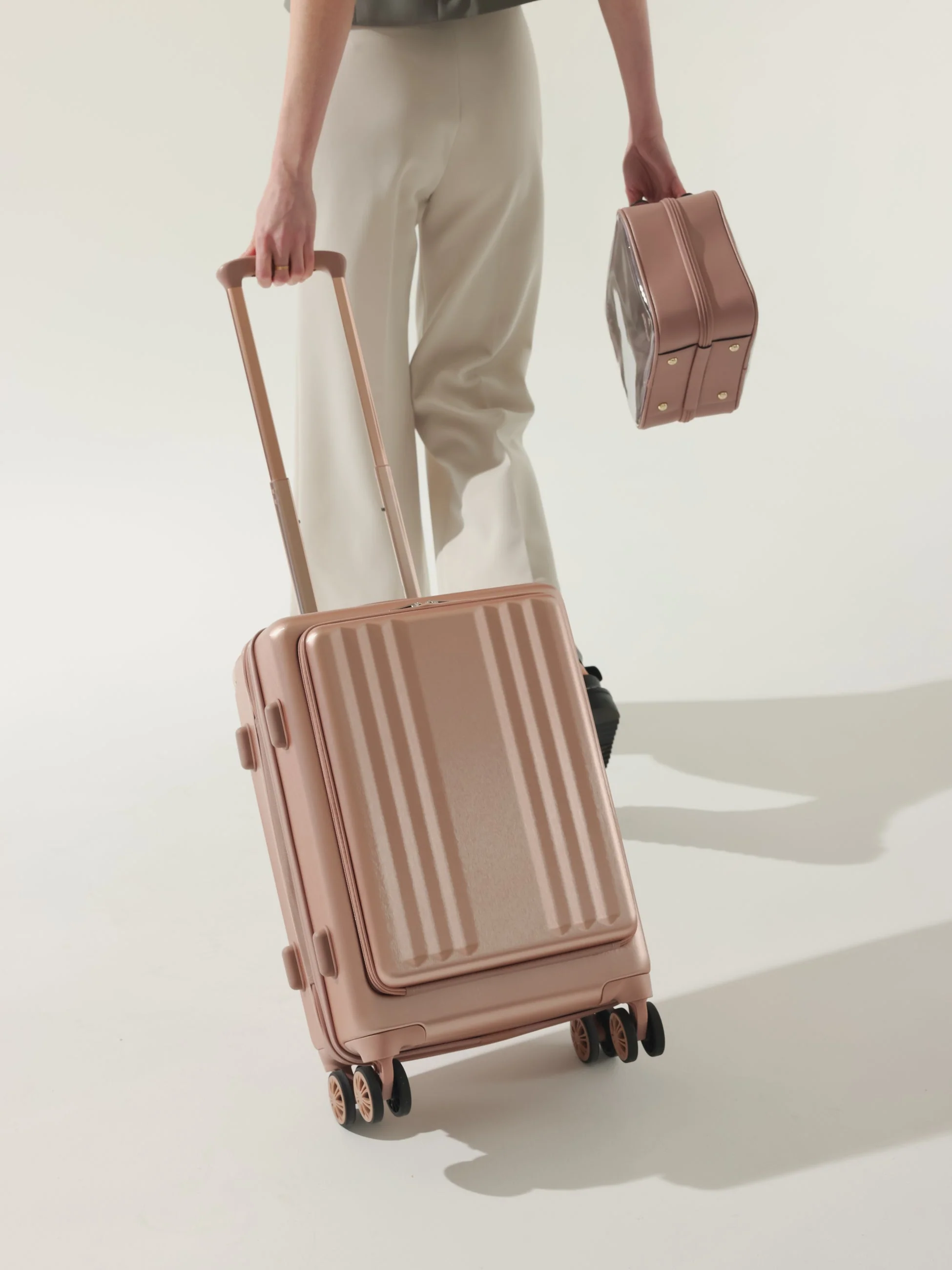 Ambeur Front Pocket Carry-On Luggage - Image 18