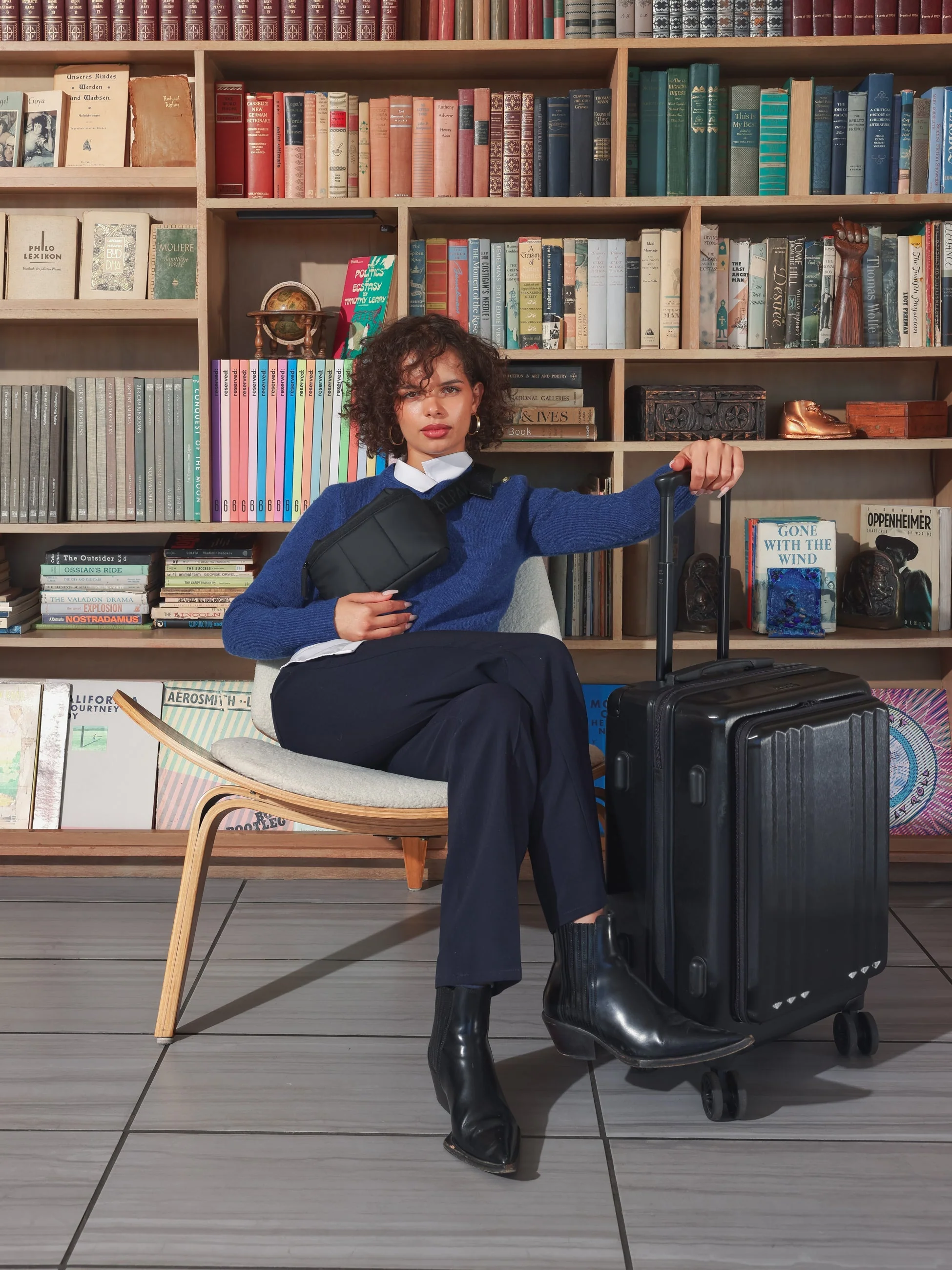 Ambeur Front Pocket Carry-On Luggage - Image 2