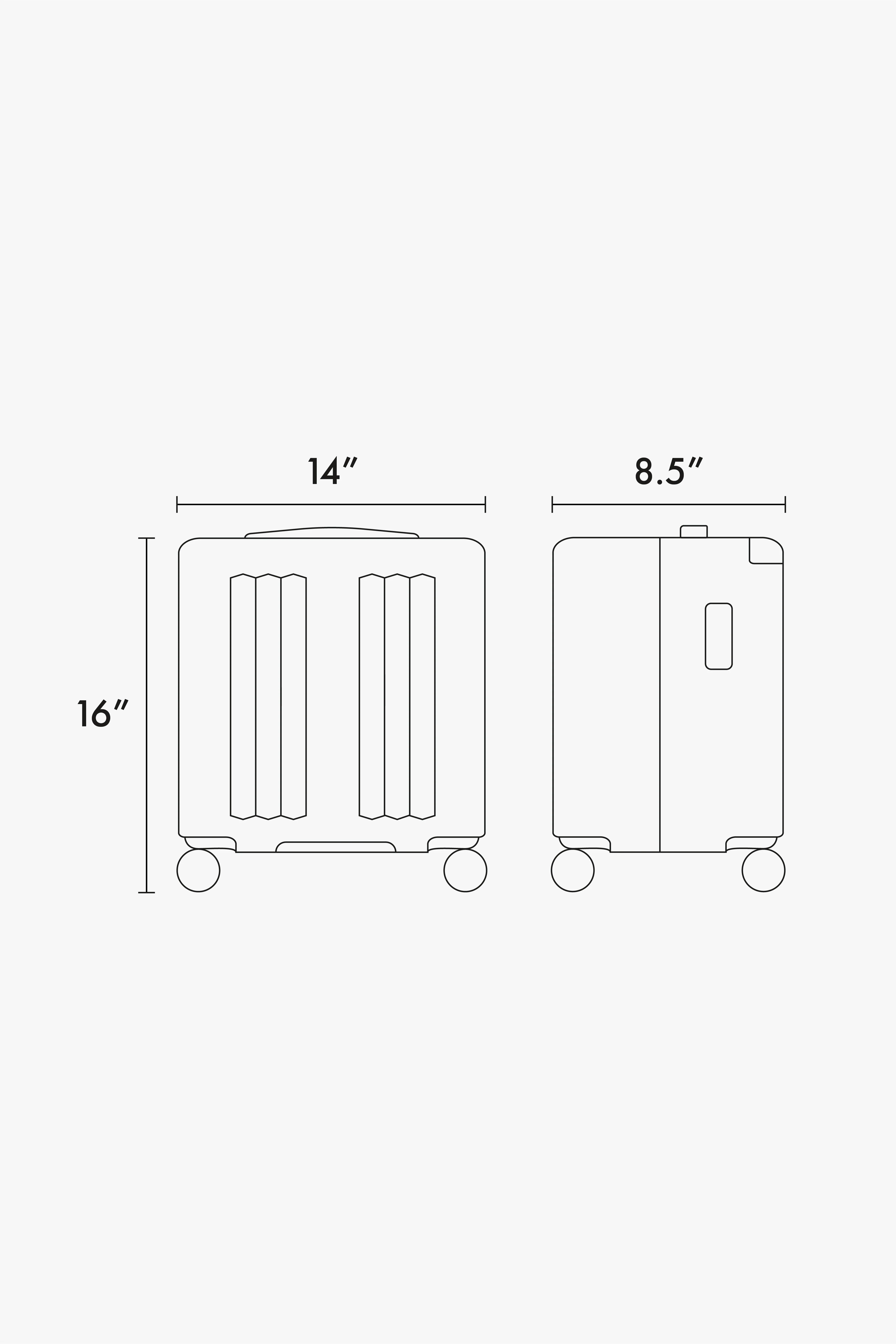 Ambeur Mini Carry-On Luggage - Image 33