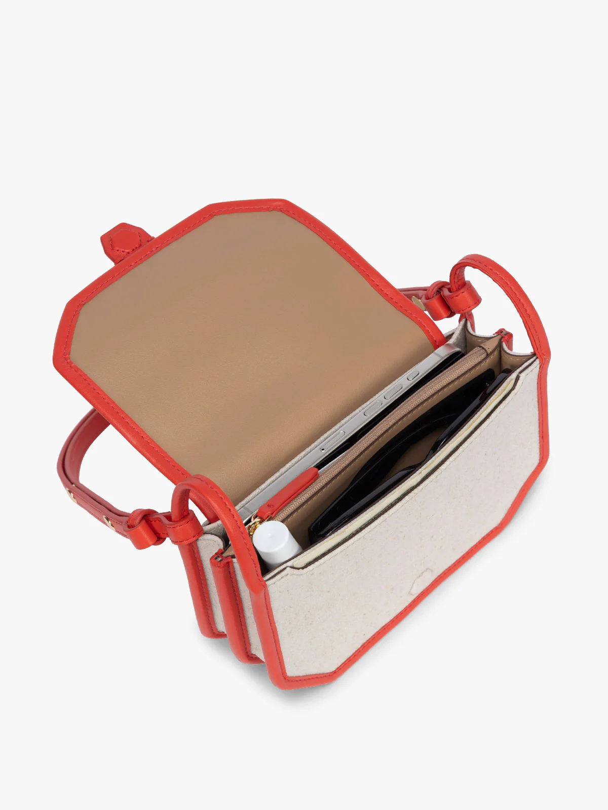 Colette Canvas Crossbody Wallet Bag - Image 25