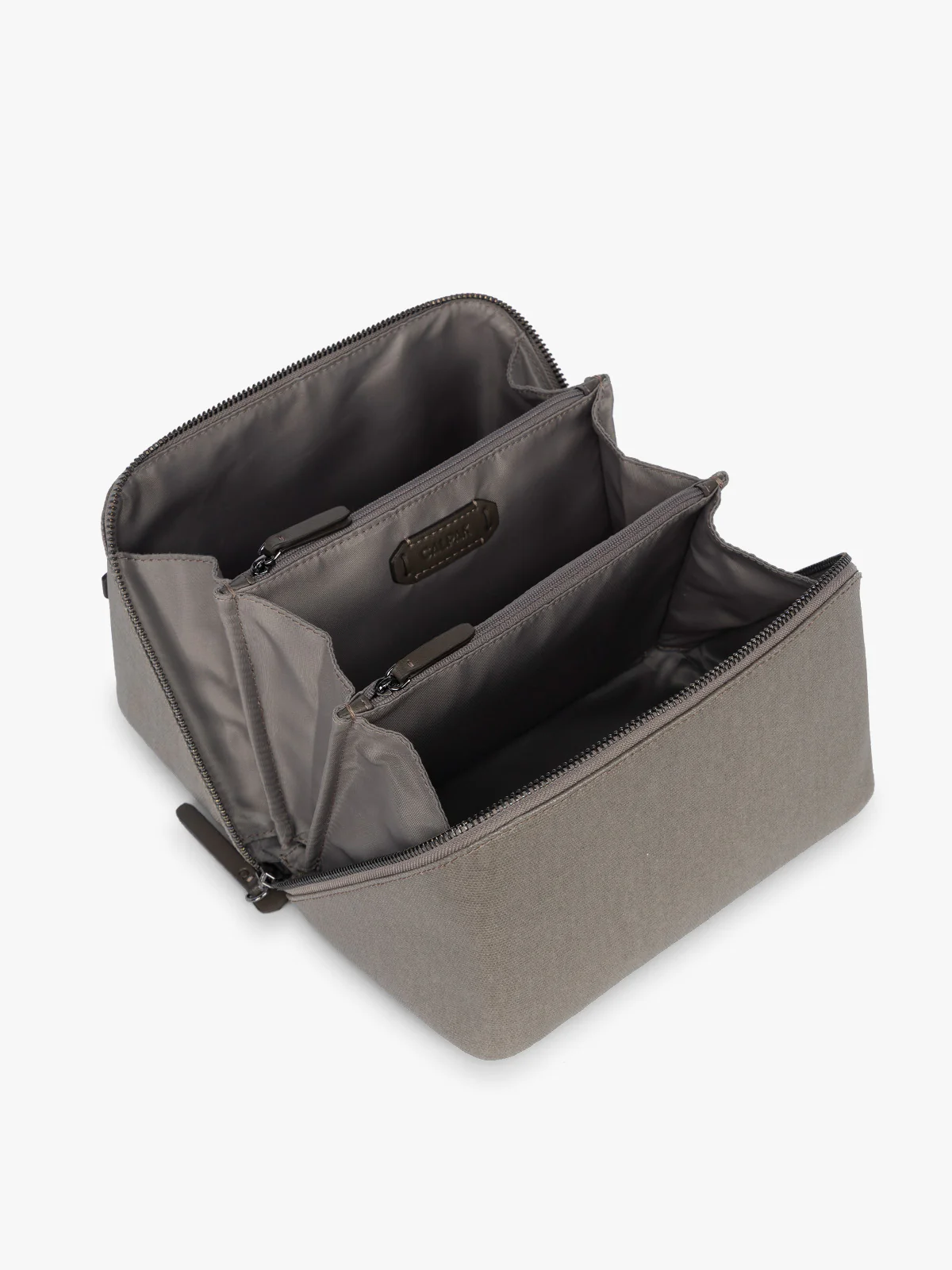 Colette Lay-Flat Canvas Toiletry Bag - Image 14