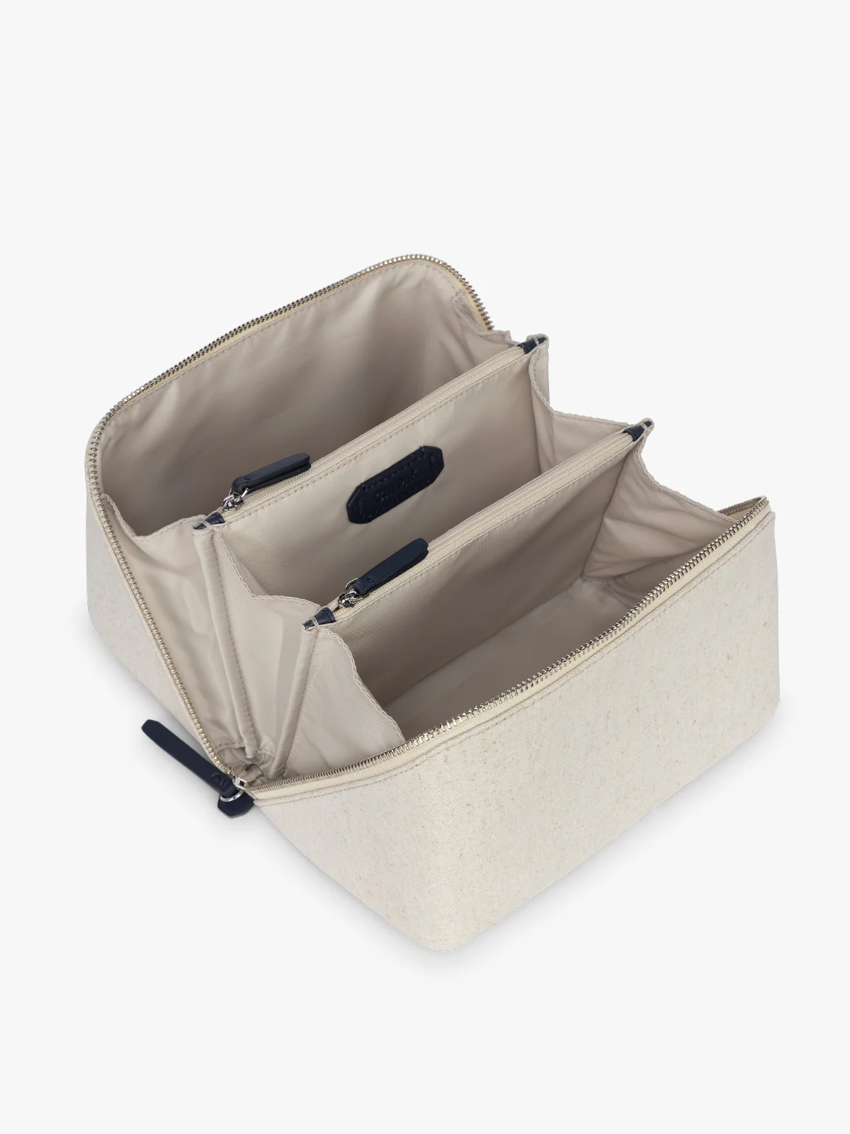 Colette Lay-Flat Canvas Toiletry Bag - Image 24