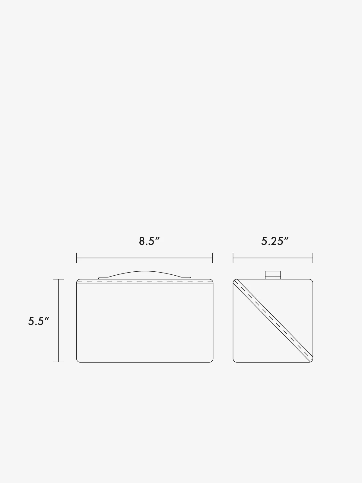 Colette Lay-Flat Canvas Toiletry Bag - Image 26