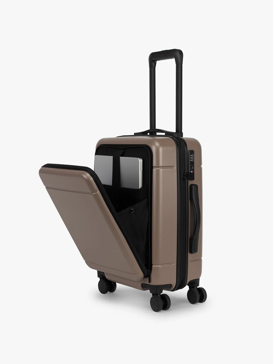 Hue Front Pocket Carry-On Luggage - Image 101