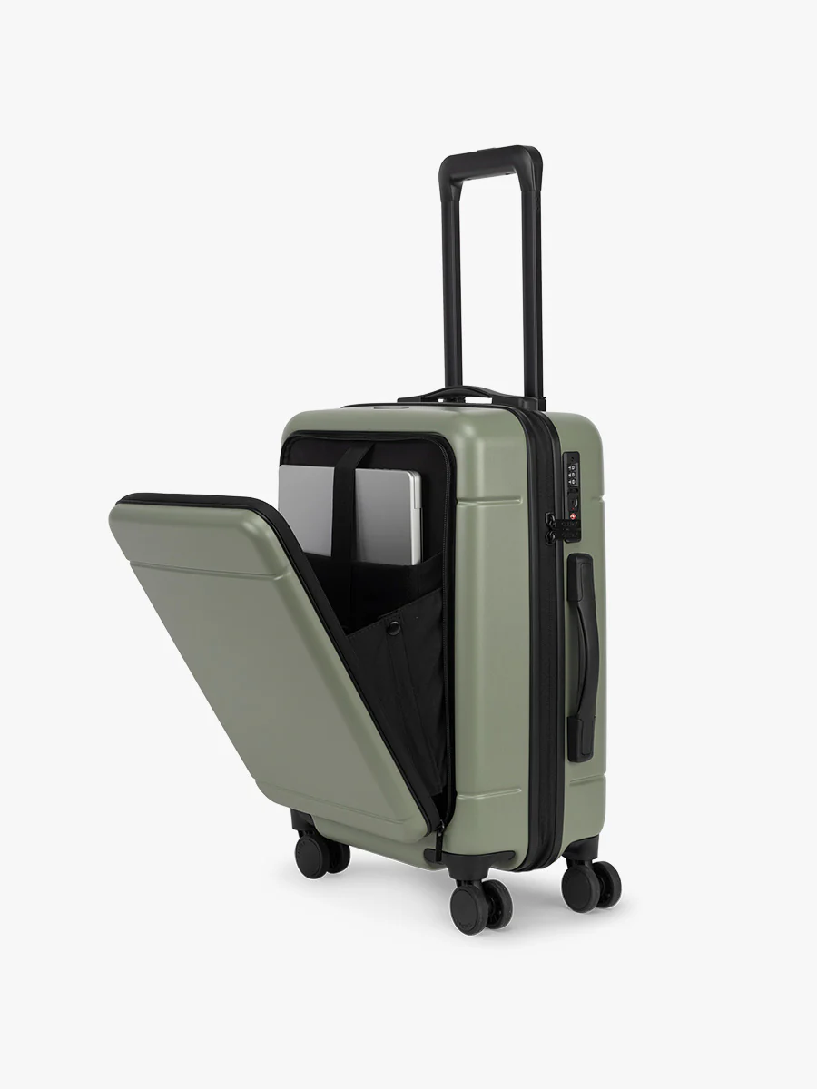 Hue Front Pocket Carry-On Luggage - Image 108