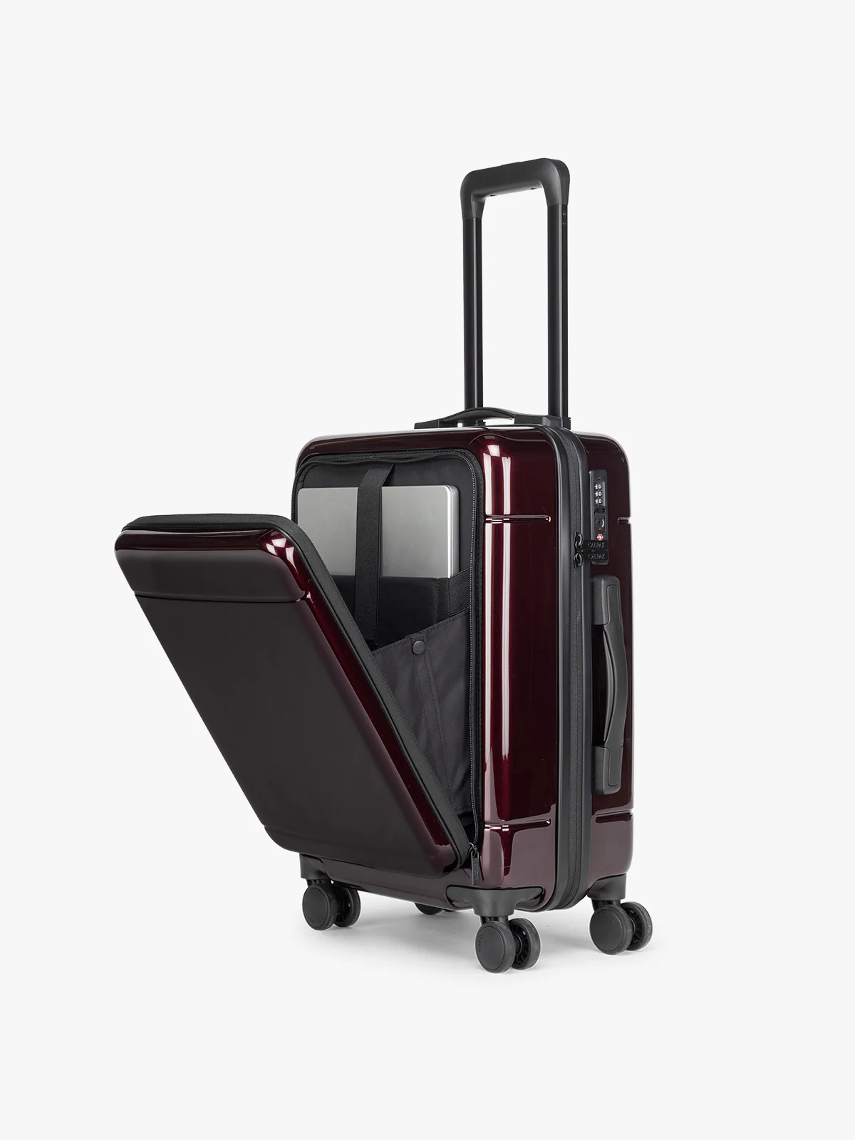 Hue Front Pocket Carry-On Luggage - Image 113