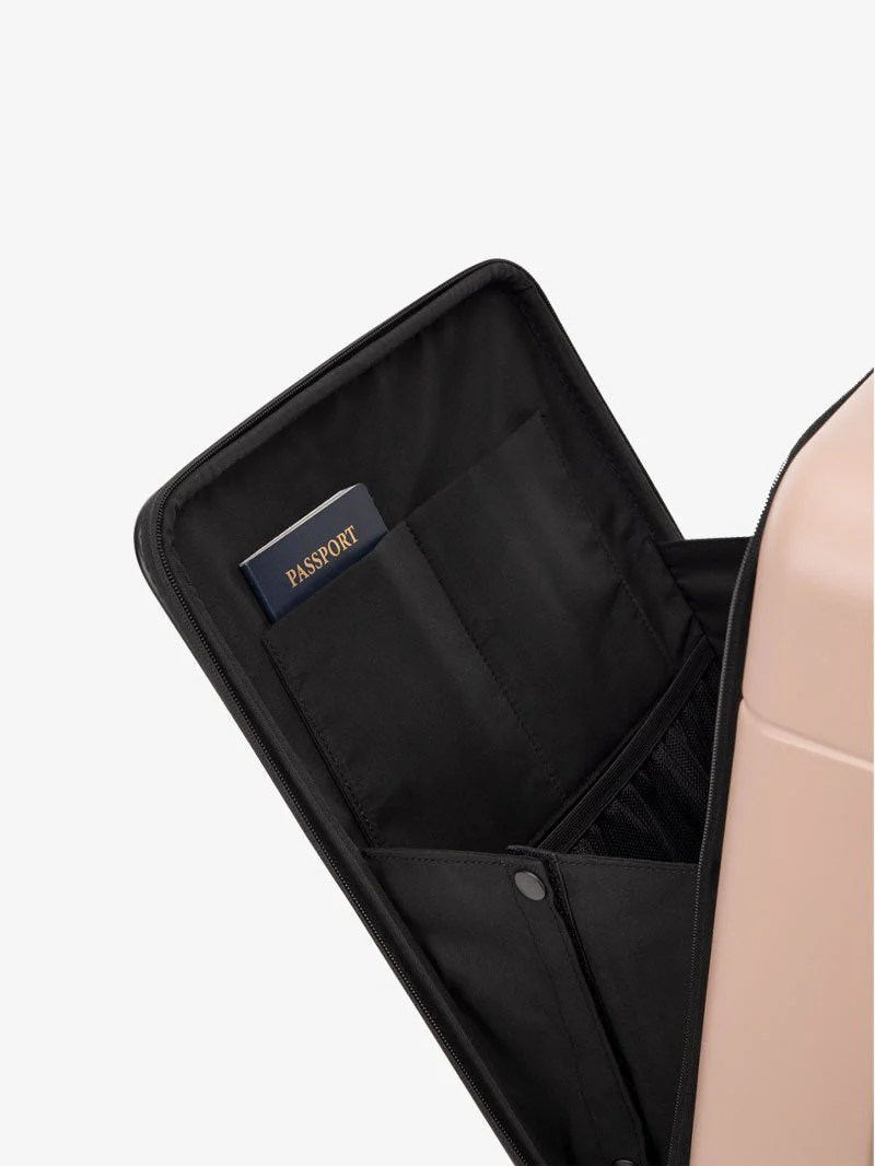 Hue Front Pocket Carry-On Luggage - Image 29