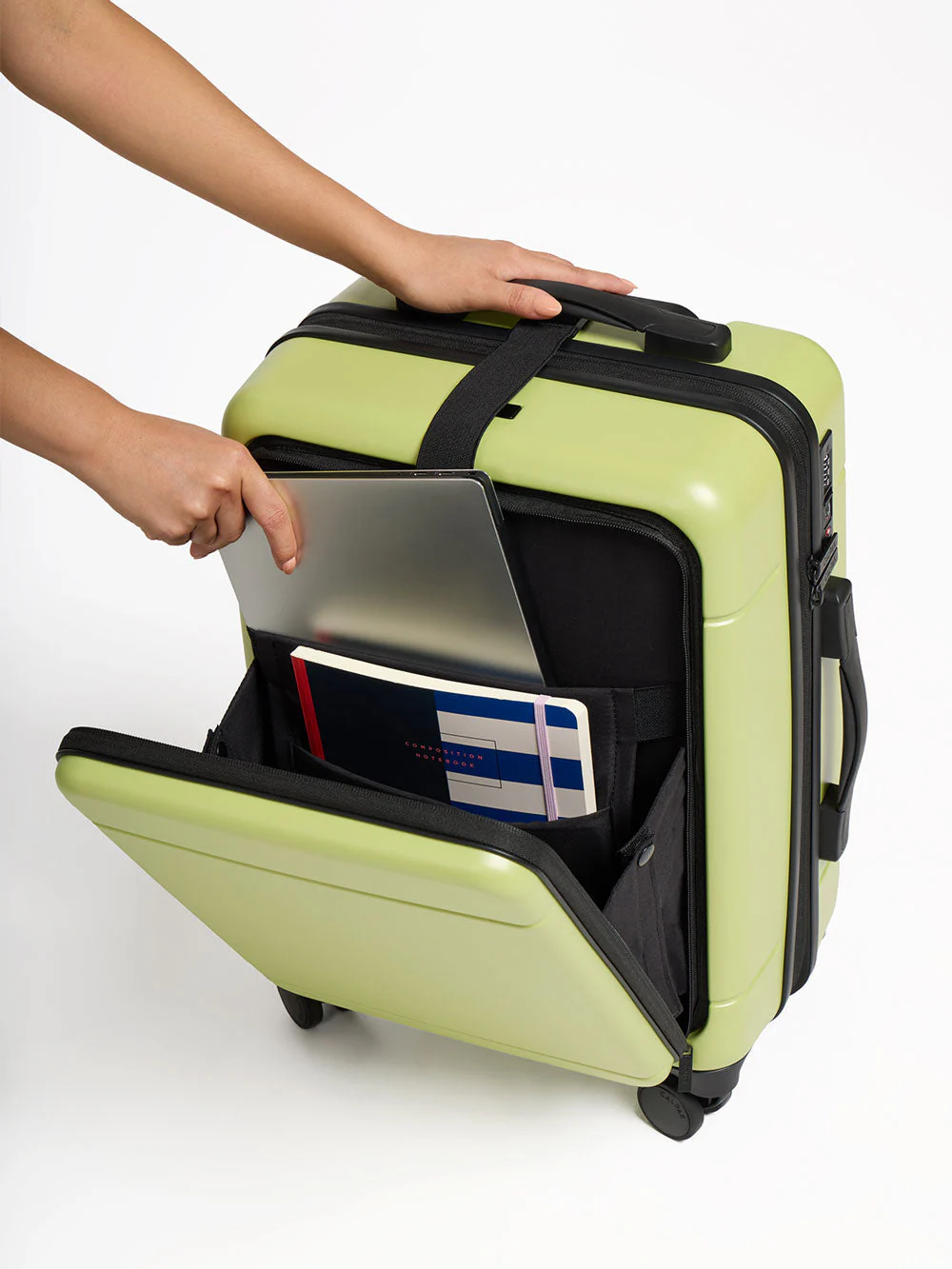 Hue Front Pocket Carry-On Luggage - Image 93