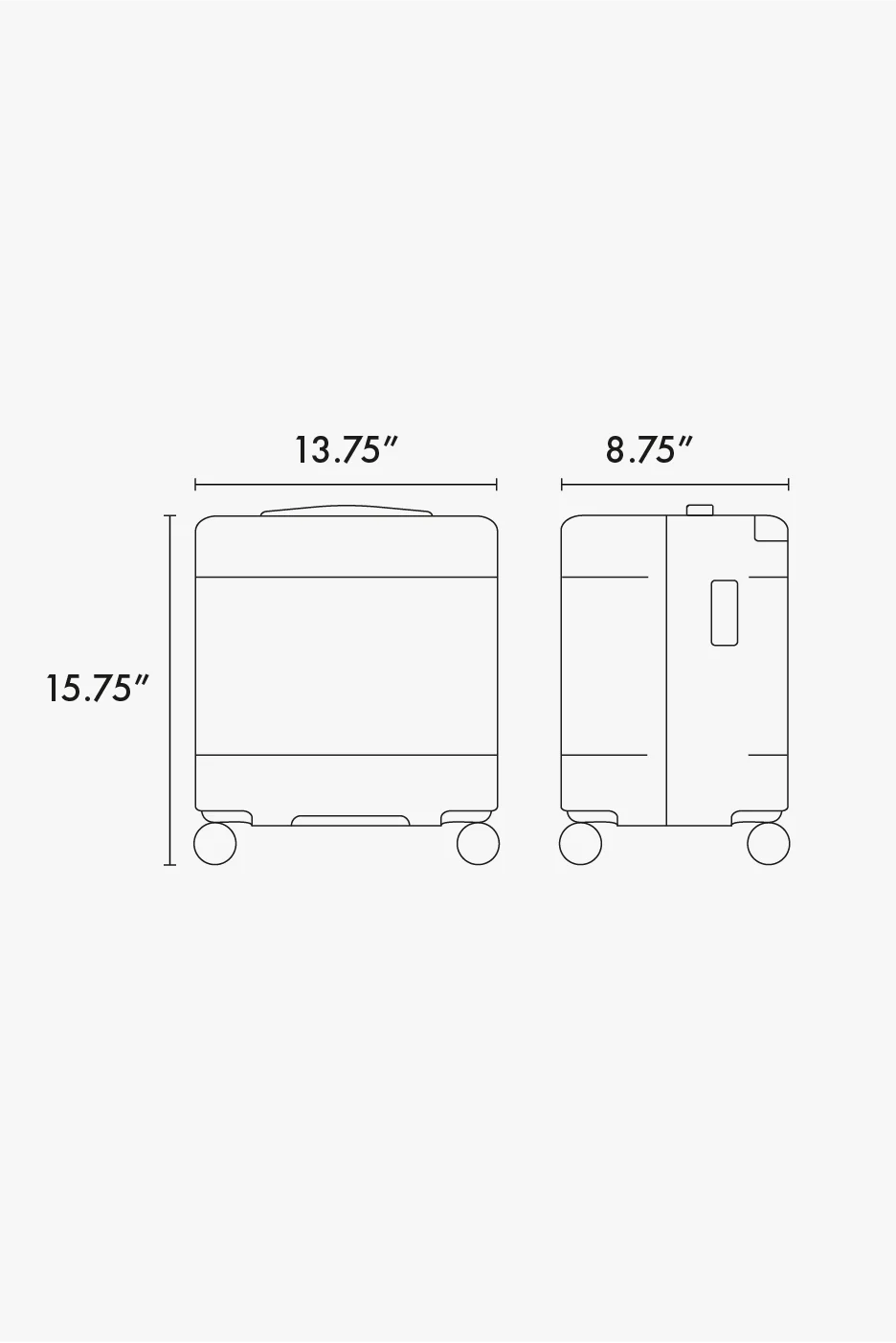 Hue Mini Carry-On Luggage - Image 121