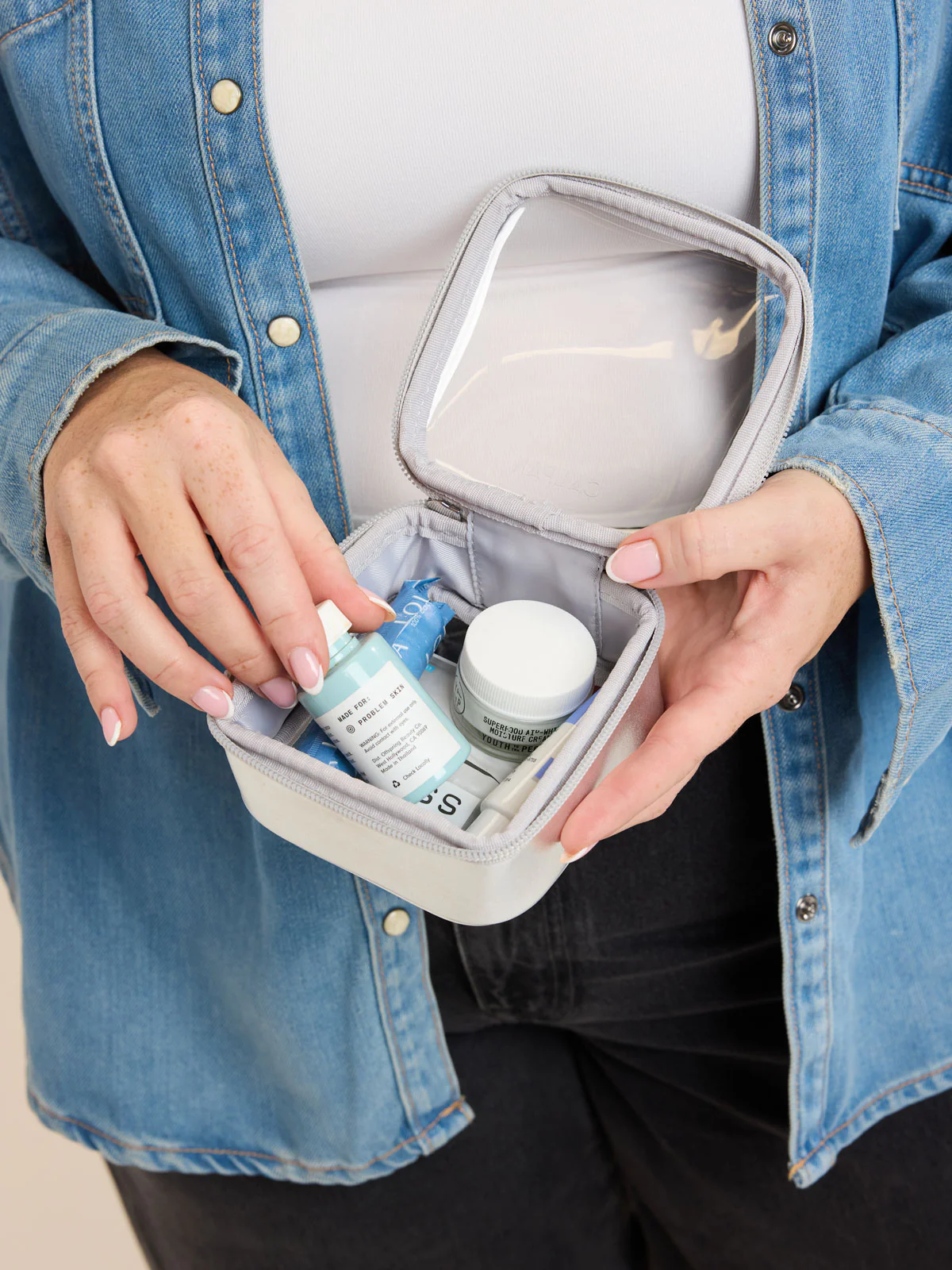 Tiny Clear Cosmetics Case - Image 19