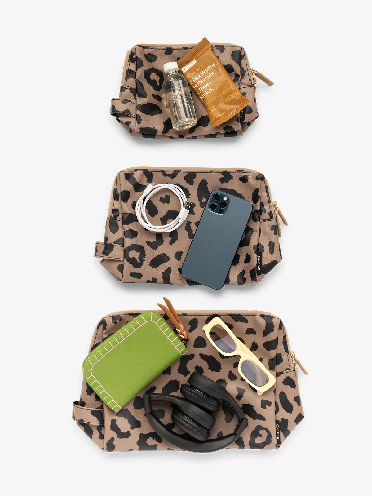 Water Resistant Zip Pouch Set (3 Pieces) - Image 7